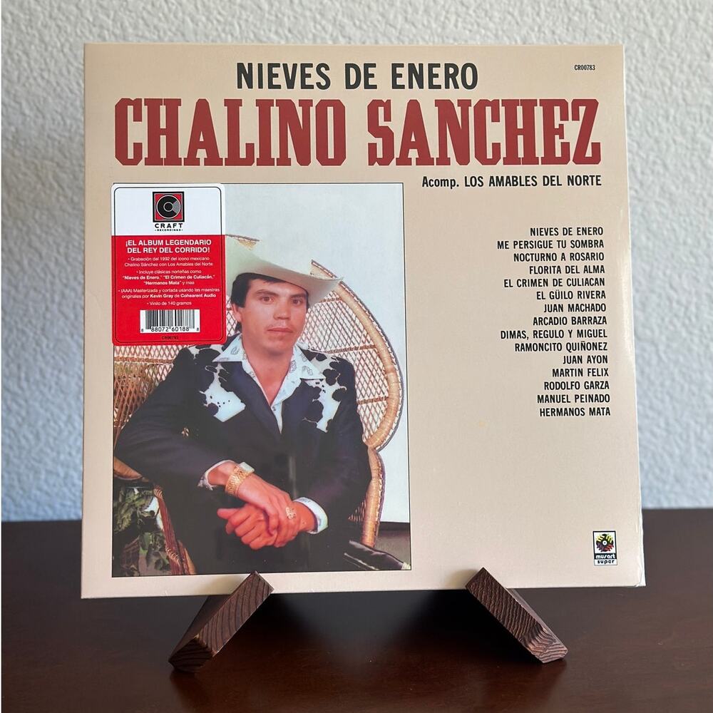 Chalino Sanchez - Nieves De Enero (180g LP) New Sealed Vinyl